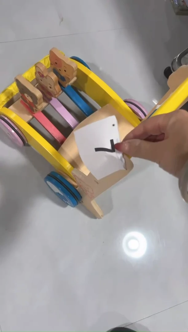 实木学步车7号..