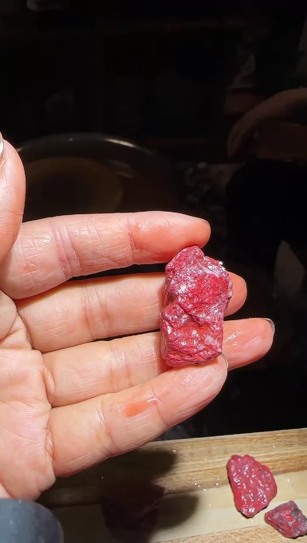 天然辰砂朱砂毛料25