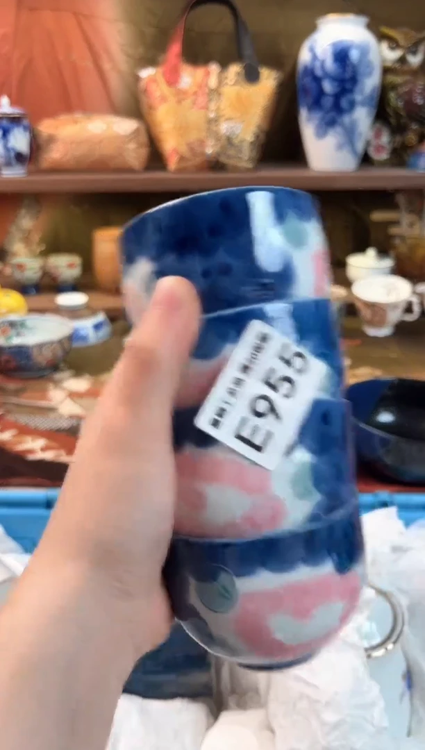 955E瓷器茶具 默认微瑕