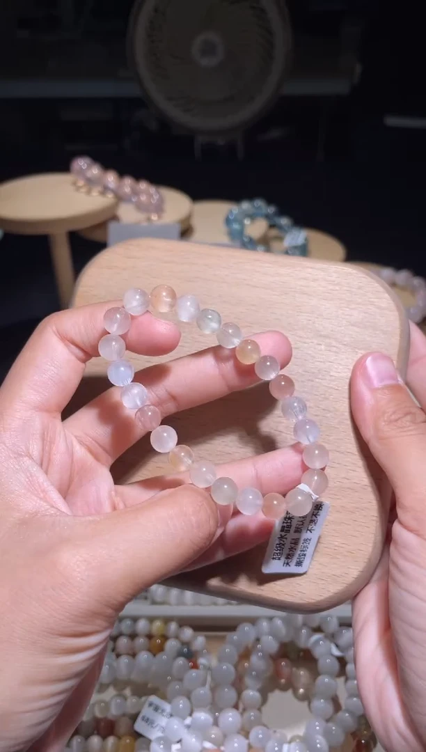 未镶嵌手链水晶95号多样性发一K7+