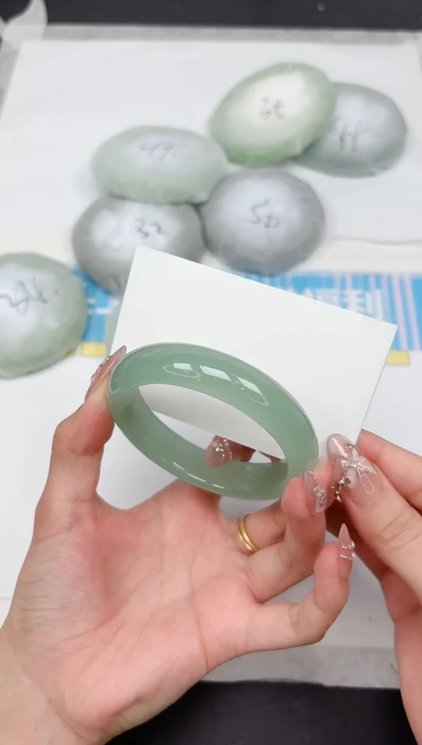 石英质玉手镯未镶嵌214-55.5