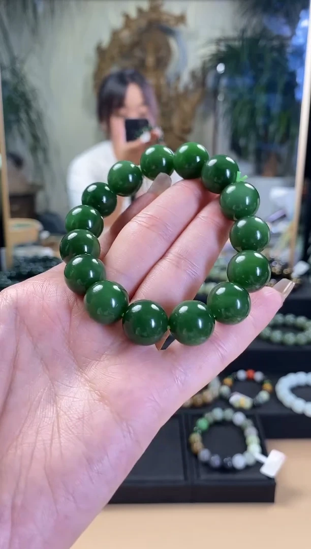手串未镶嵌和田玉手串卡14