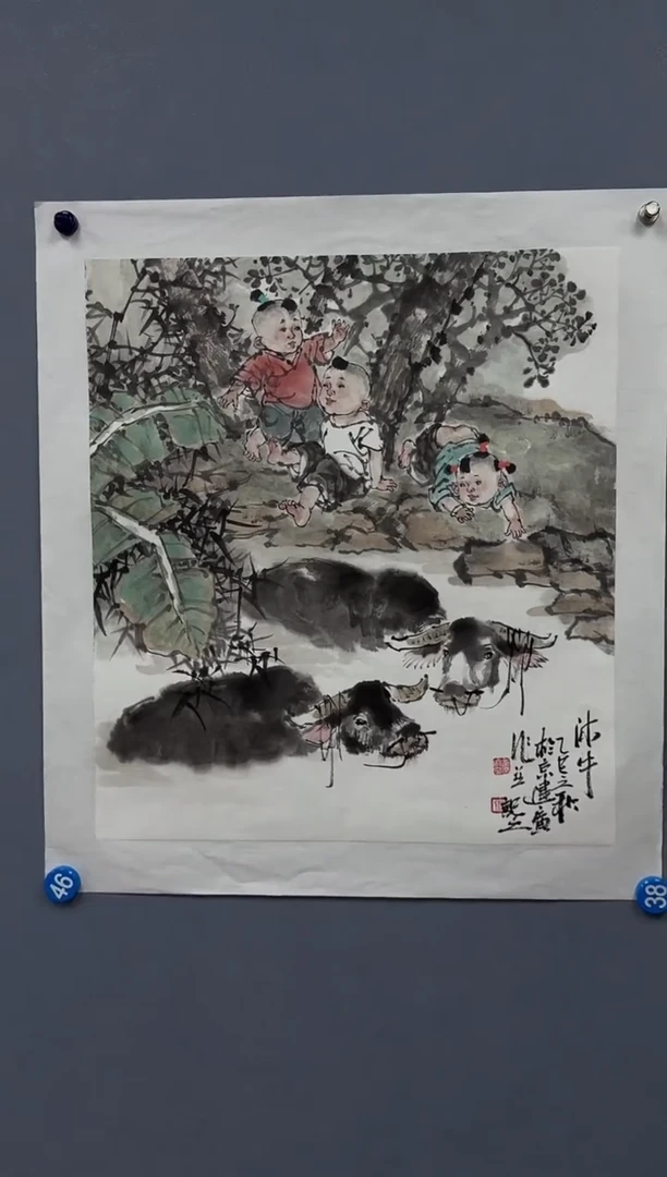 国画炳山艺术--姚老师作品