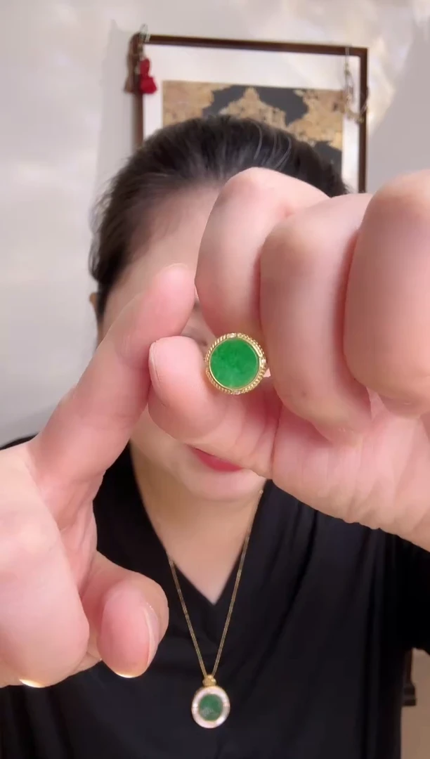 颈饰银S925镶嵌翡翠手饰