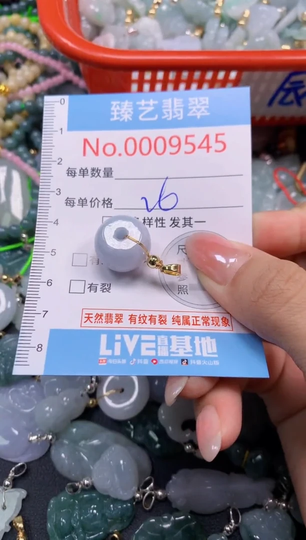 颈饰未镶嵌翡翠9545