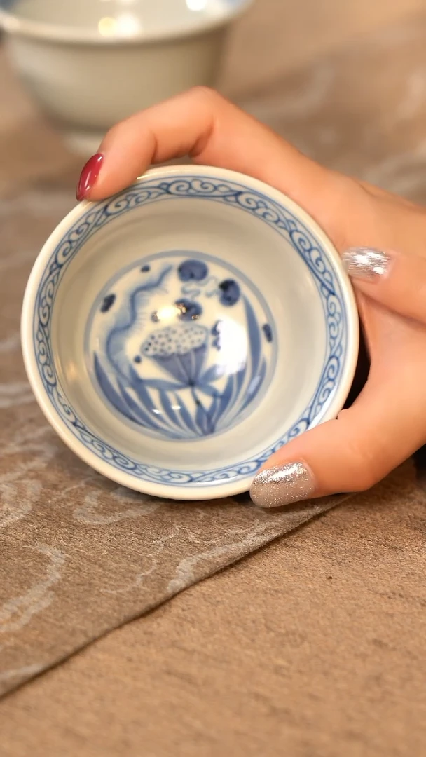 L元煦窑内鱼藻外白胎压手