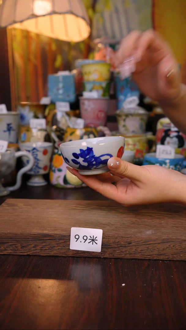 摆件泥垚手作 景德镇手工手绘器物