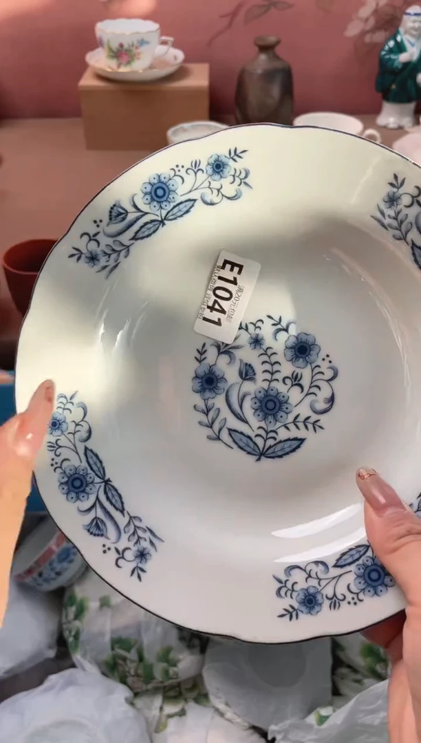 瓷片燕*瓷器瓷器E1041