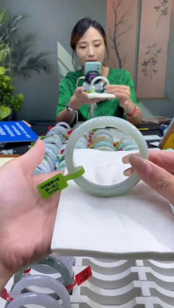 未镶嵌手镯翡翠00086295