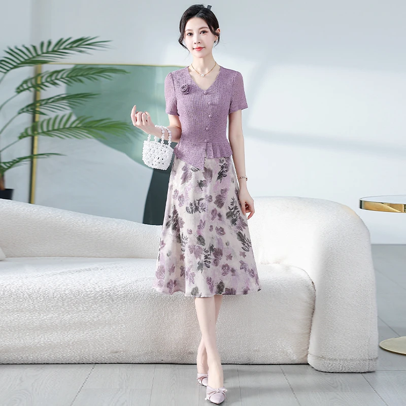 广州十三行女装爆款时尚连衣裙2025新款夏今年流行高端大气上档次