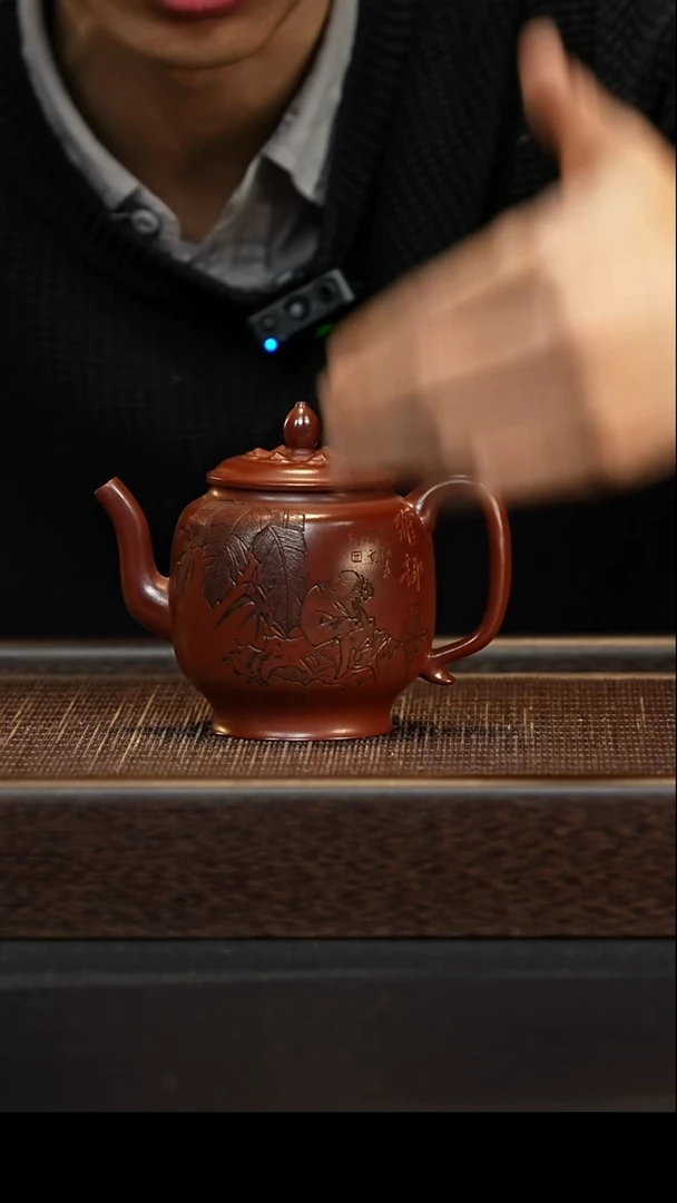 茶壶紫砂宜兴紫砂壶h10414