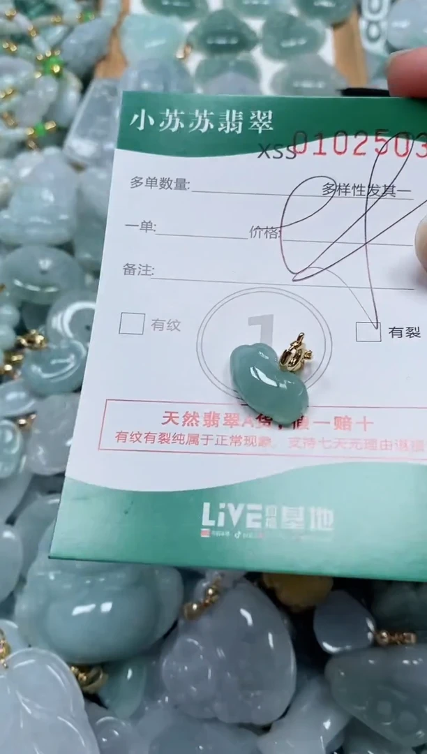 【闪购商品】翡翠颈饰未镶嵌闪购商品0102503