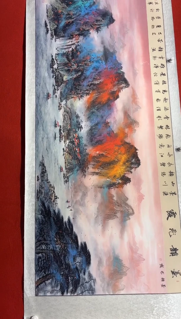 国画秦燕格国画手绘作品Y55