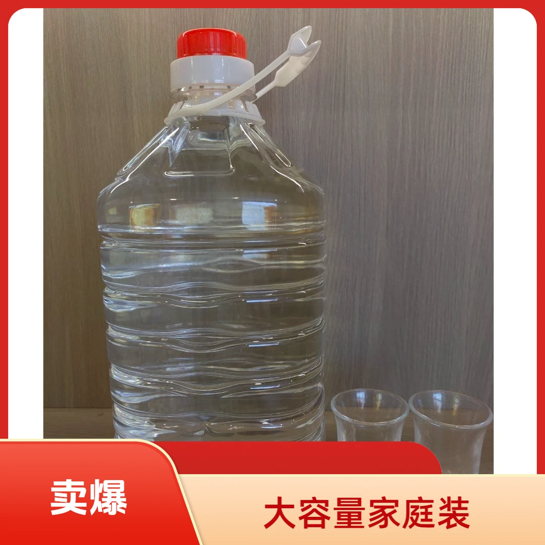 散装白酒手提透明桶酒瓶大号 家庭装大容量便携式