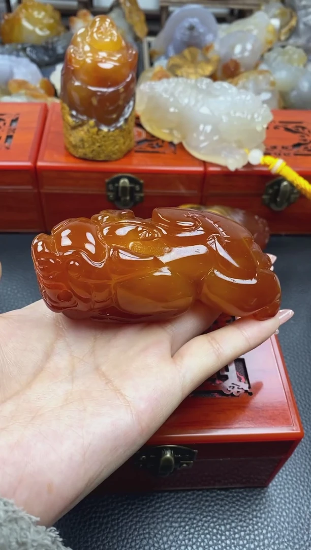 【闪购商品】玛瑙/玉髓手把未镶嵌00