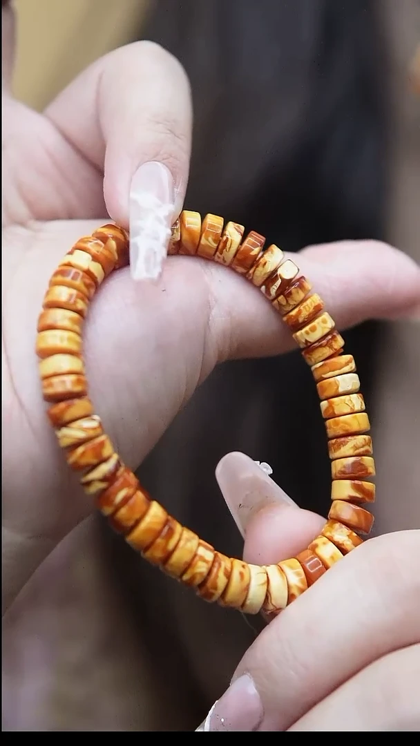 裸石蜜蜡未镶嵌*蜜蜡手串设计款