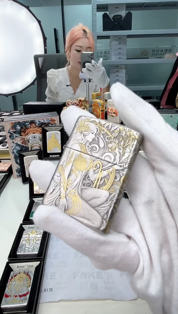 铜Zippo 烬碟西棠