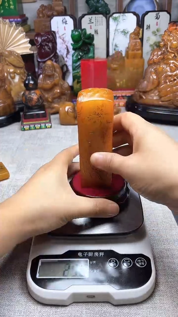 寿山石印石纯天然石料