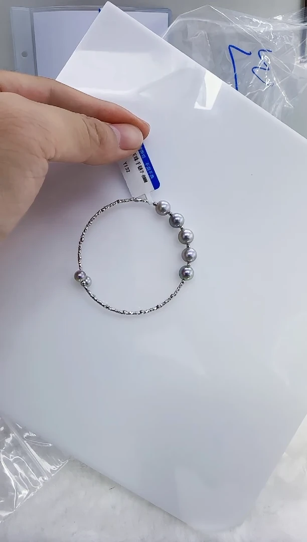 未镶嵌海水珍珠DA珍珠手镯 y132