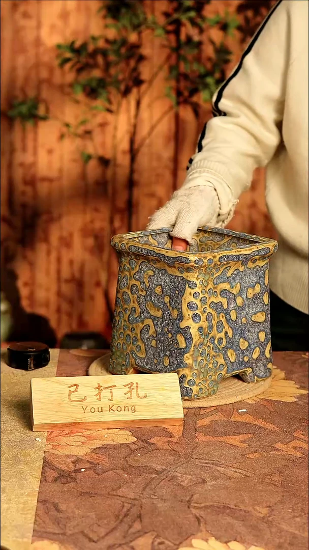 陶12-223高度18口径14已打孔