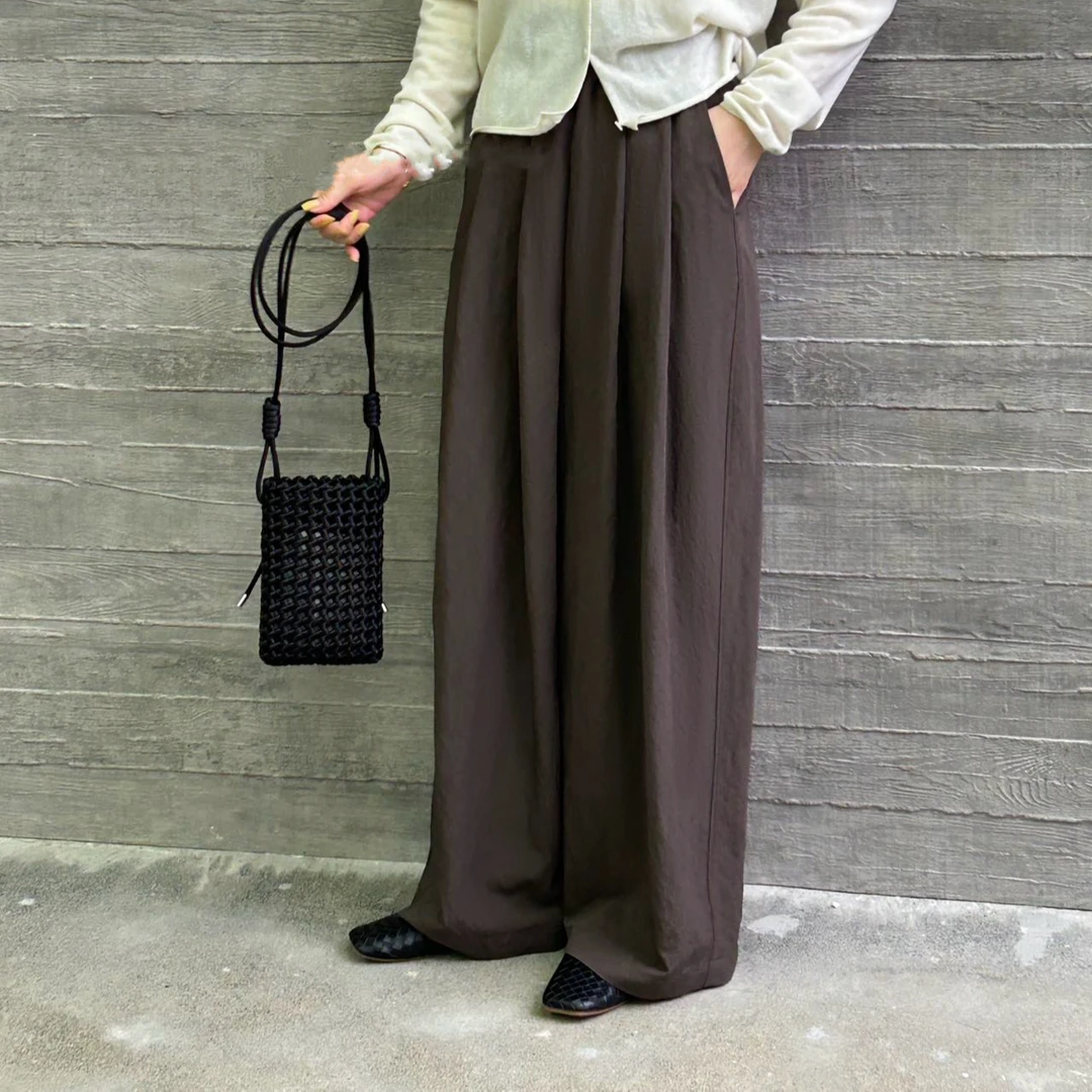 FUJIA STYLE山本裤新款韩版简约气质休闲百搭休闲裤K8190