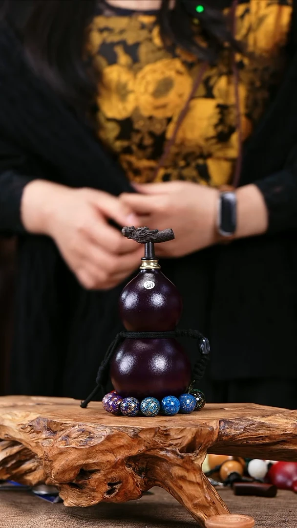 【闪购商品】291—光岳葫天然大漆酒葫芦不含漆珠