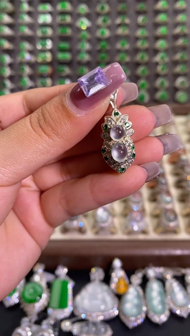 未镶嵌戒指翡翠天然缅甸A货翡翠未镶嵌 粉丝福利