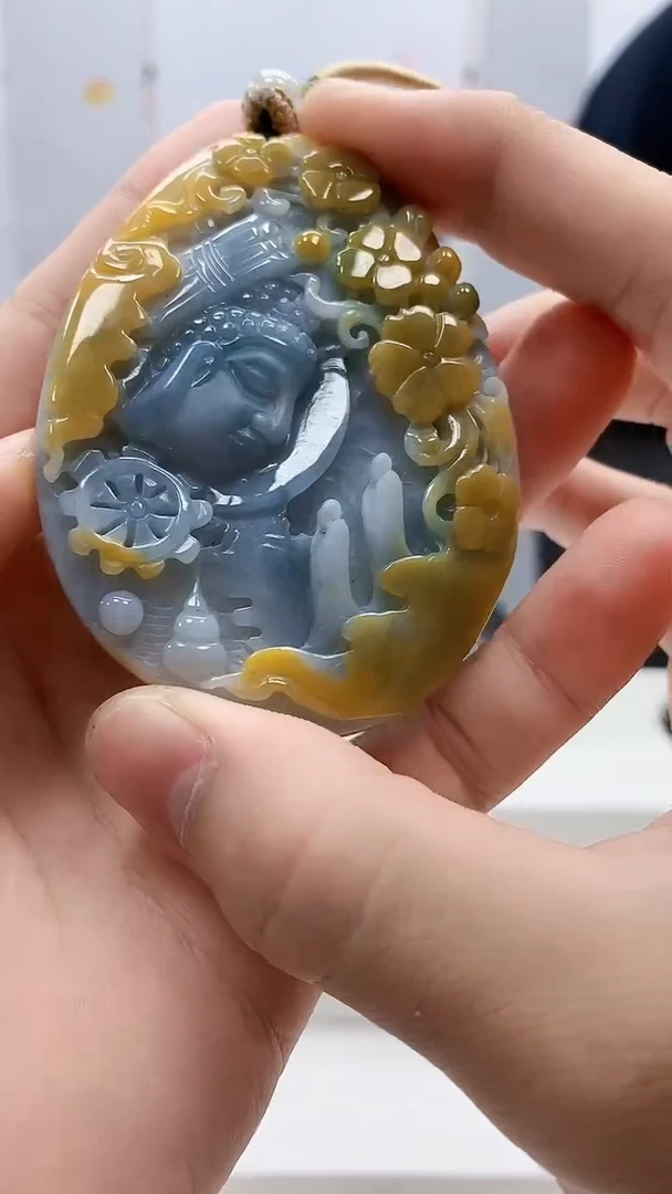 定制翡翠未镶嵌雨***…5060bb-毛货挂件