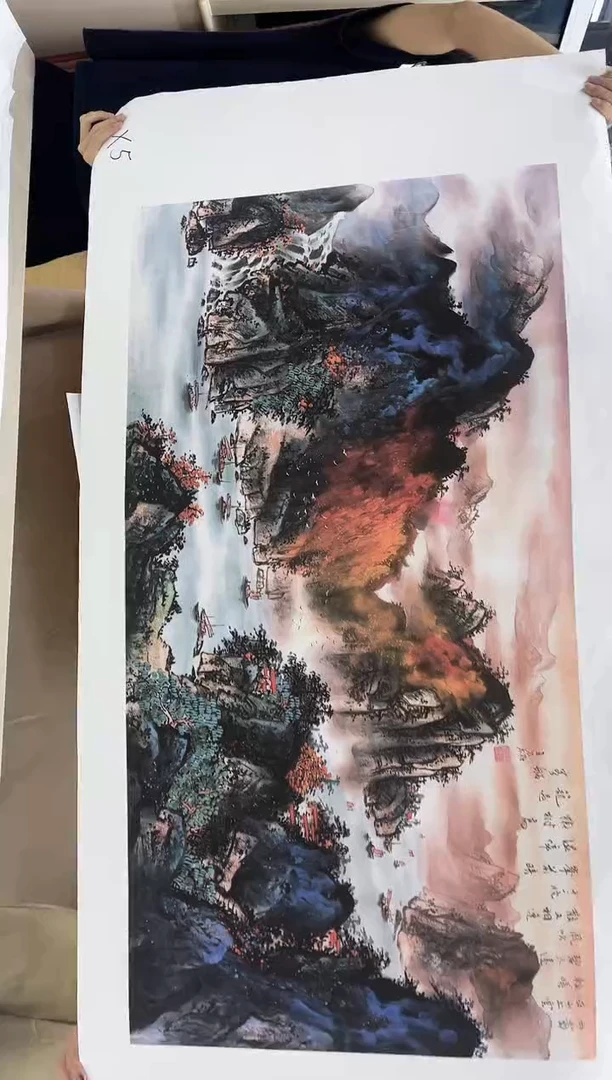 国画九霄甄选国画作品x5