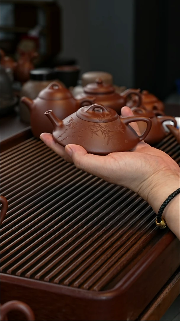 茶壶紫砂合瓢 原矿底槽清 160cc