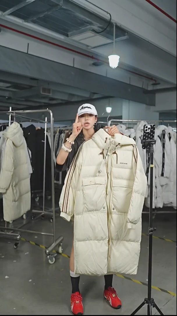 YKYB羽绒服长款     XL码