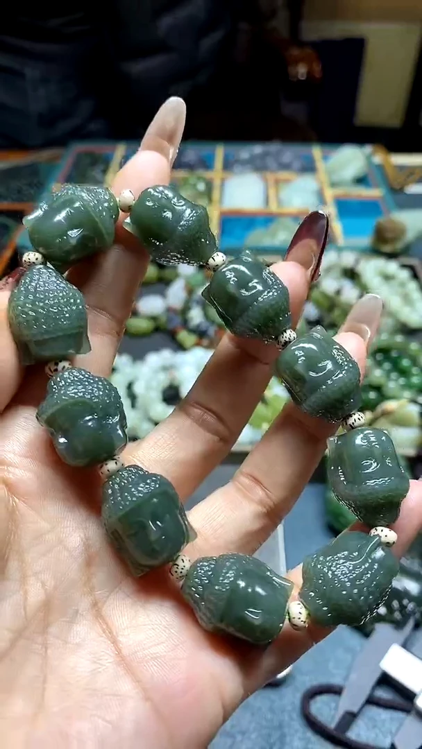 颈饰未镶嵌和田玉多样性拍一发一