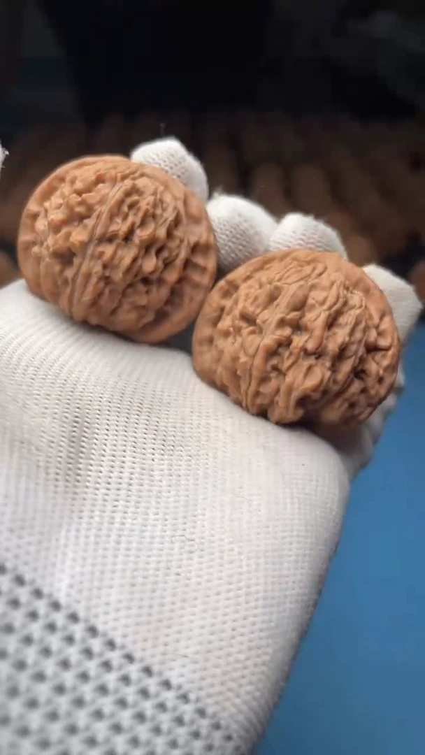 桃核把件a20  楼子 41尺