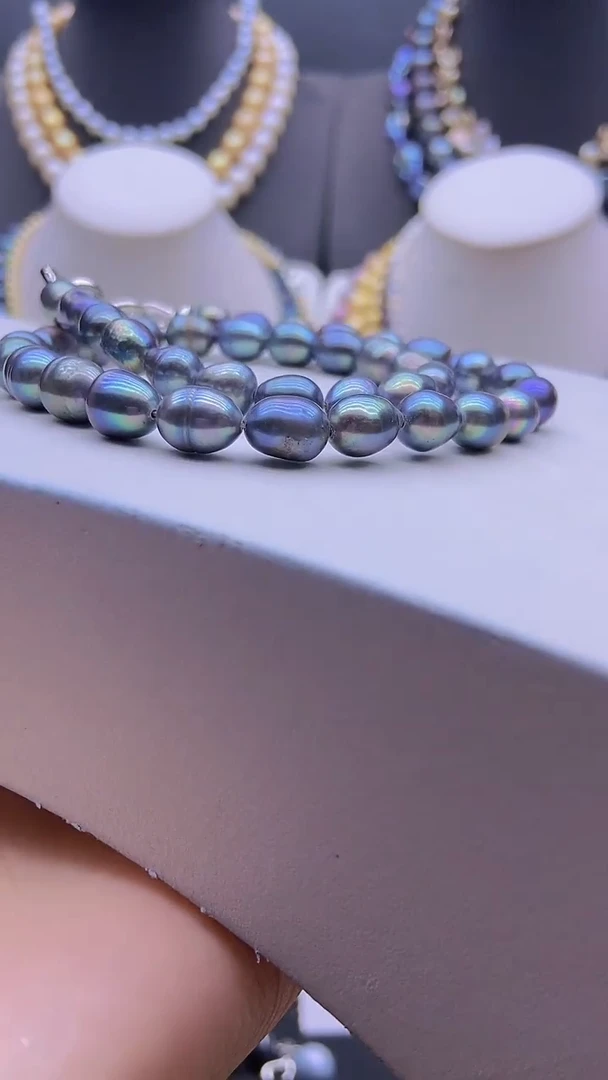 淡水珍珠未镶嵌颈饰1