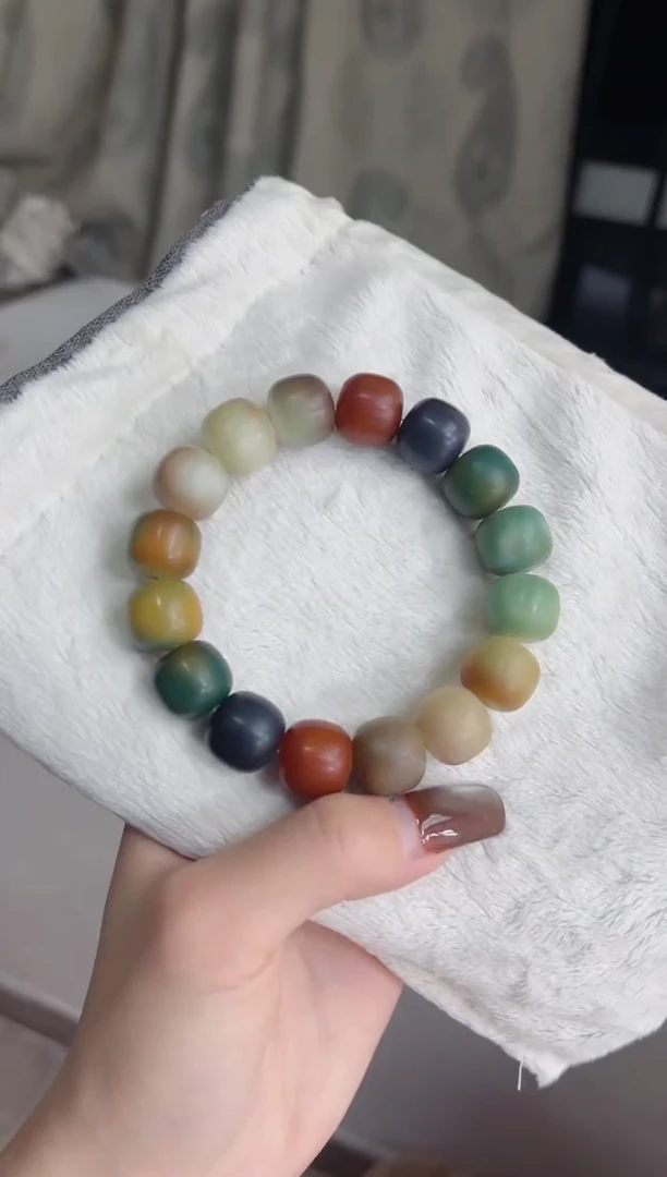 手串菩提根/象牙果t89干磨桶珠12*14mm手串