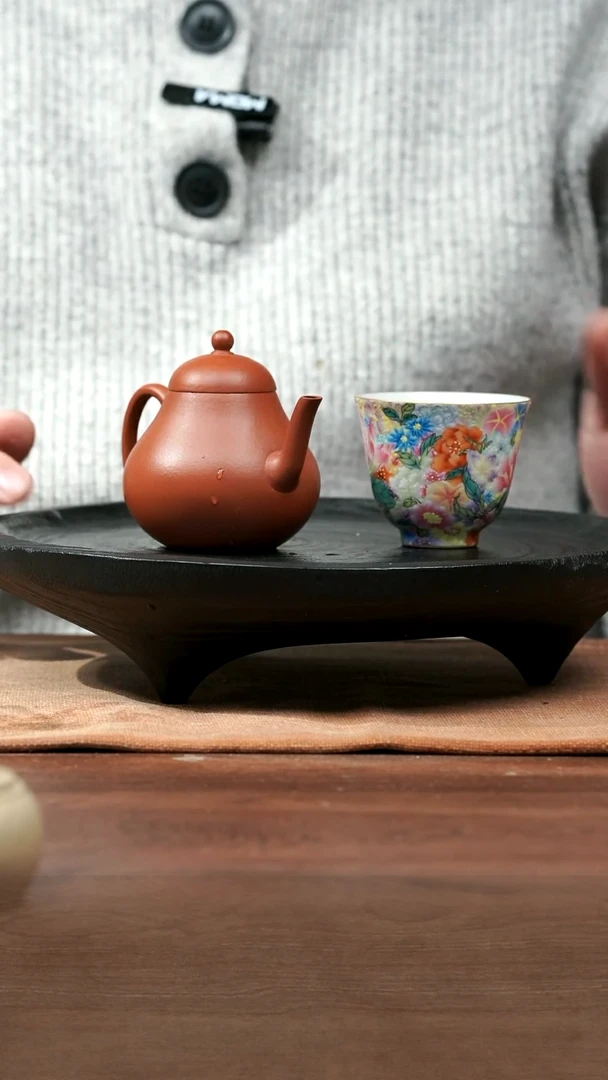 【闪购商品】紫砂茶壶五堂昆仑思亭＋万花杯