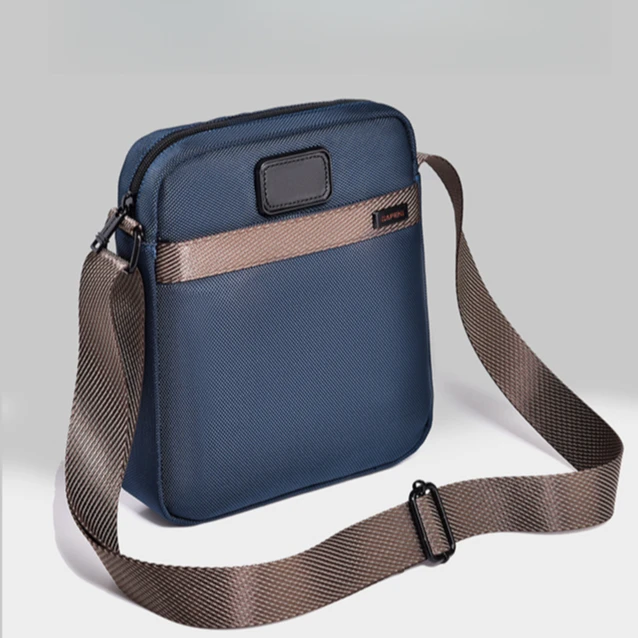 男士商务斜挎包跨境新款牛津布包百搭时尚单肩包大容量轻便休闲包