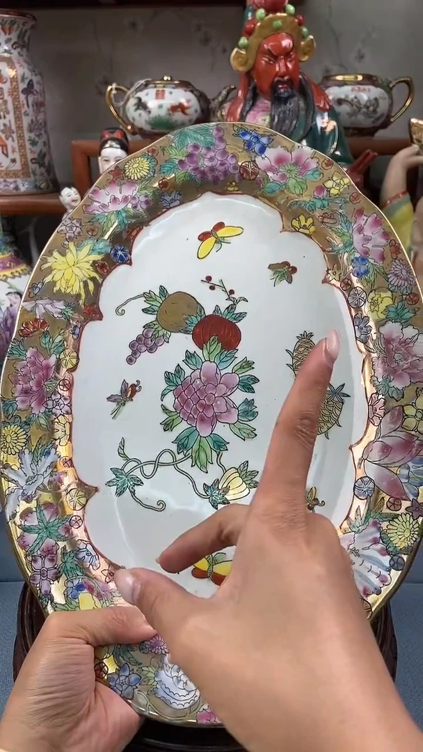 瓷片微瑕慎拍景德镇窑老厂瓷器单件