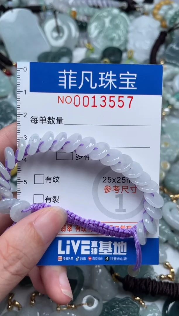 颈饰未镶嵌翡翠13557