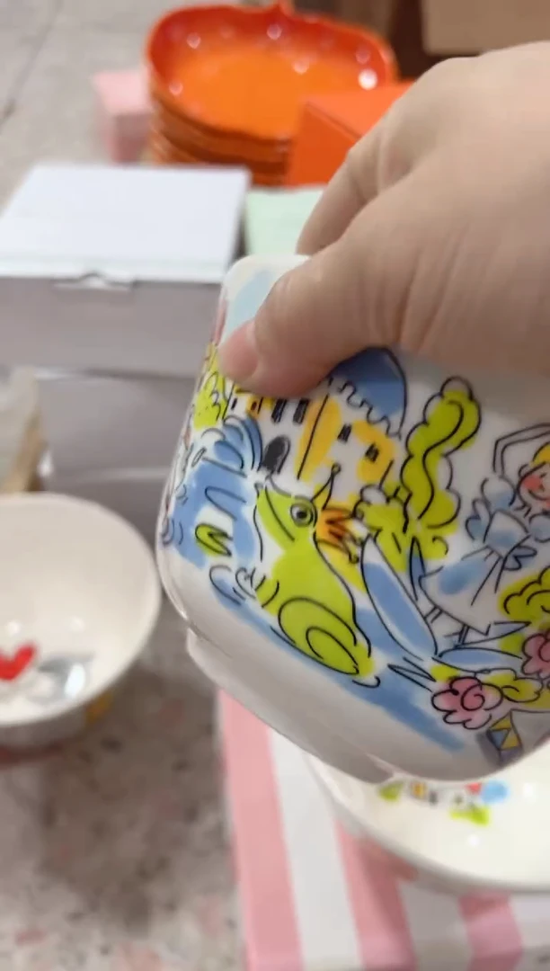 【闪购商品】碟荷兰太太----面碗----青蛙