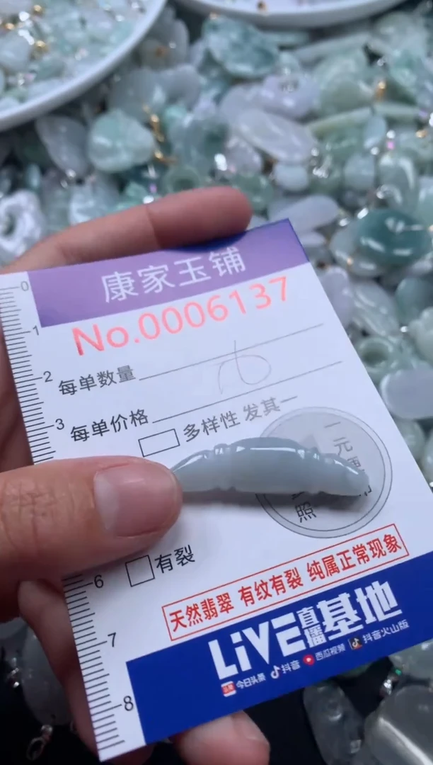 颈饰未镶嵌翡翠6137