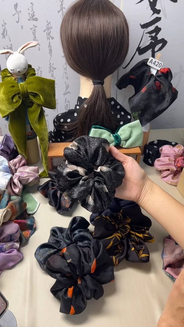 非金属布艺018发圈