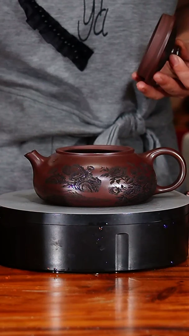 宜兴原矿紫砂壶茶壶500C