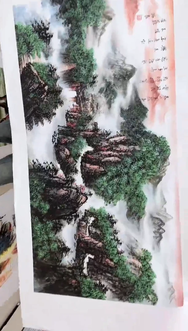 国画九霄甄选国画作品x28