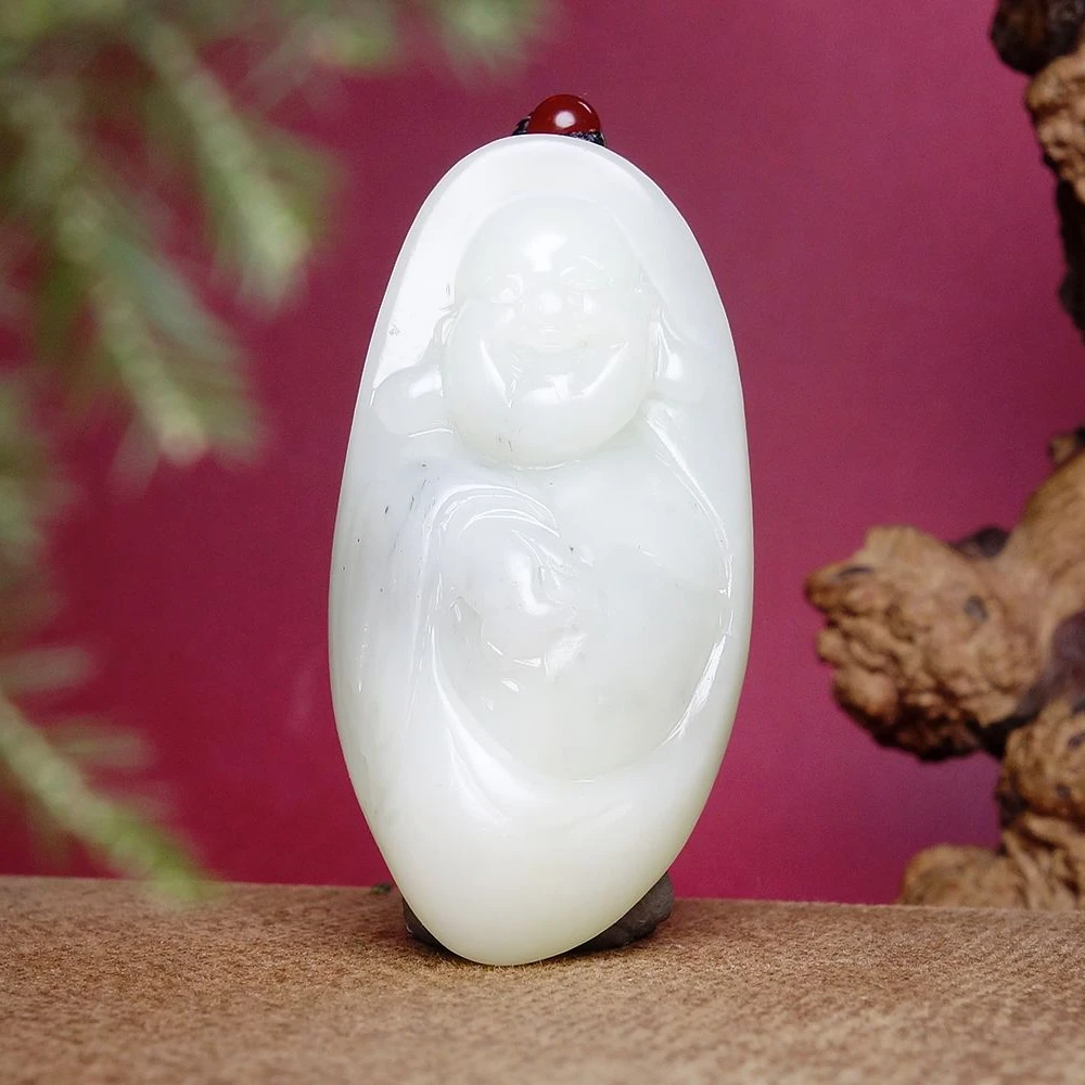 JF1204玉石珠宝精选和田玉吊坠