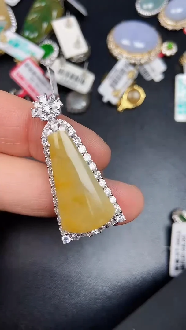 银S925镶嵌戒指翡翠3480