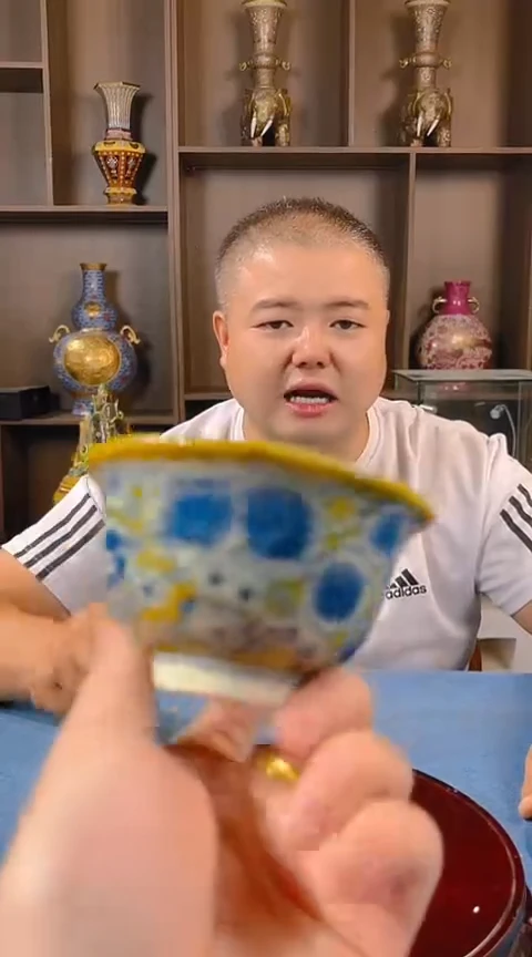 摆件景德镇陶瓷青花摆件28