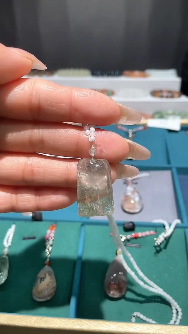 烟晶手链银S925镶嵌 云澜羽珊