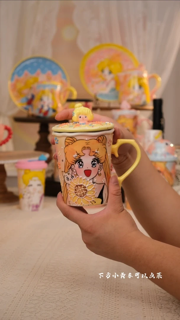 杯子手工创意设计款陶瓷