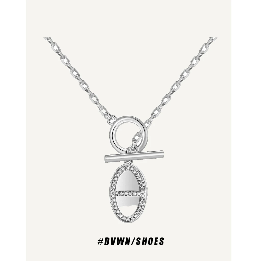 铜合金项链 【猪鼻子系列】OT扣猪鼻子项链